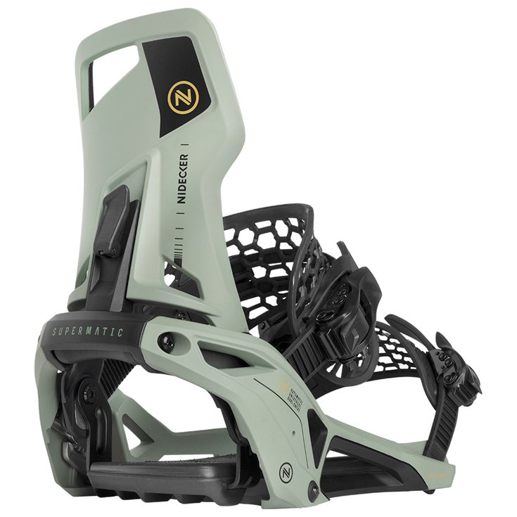 Nidecker Snowboard Binding Supermatic Olive Overview