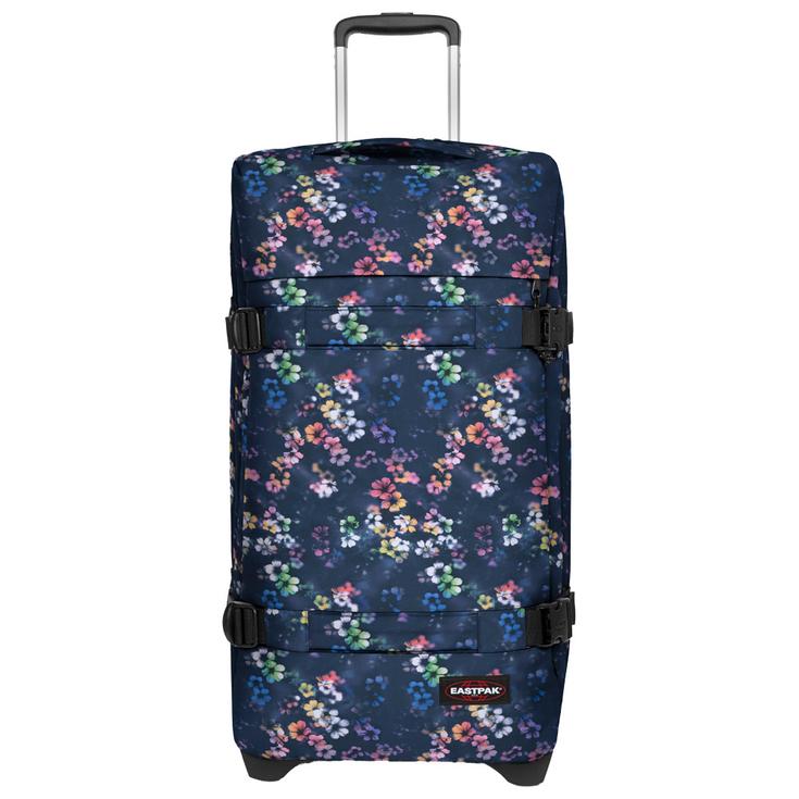 Eastpak Koffer Transit'R M 78L Flora Fade Navy Voorstelling