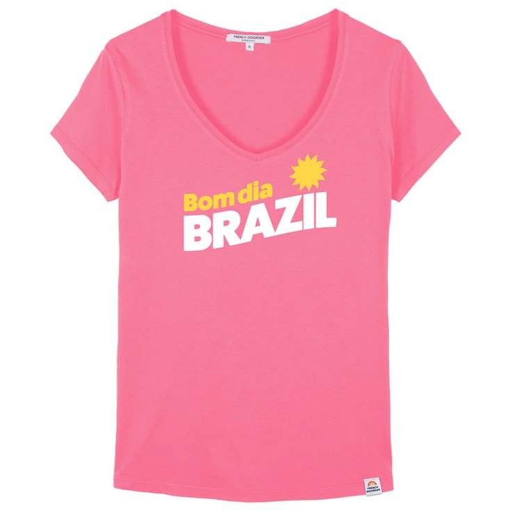 French Disorder Tee-Shirt Dolly Bom Dia Magenta Overview