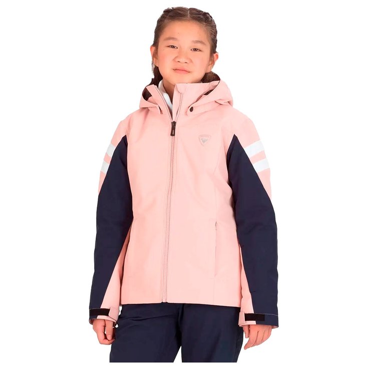 Rossignol Ski Jacket Girl Ski Powder Pink Overview