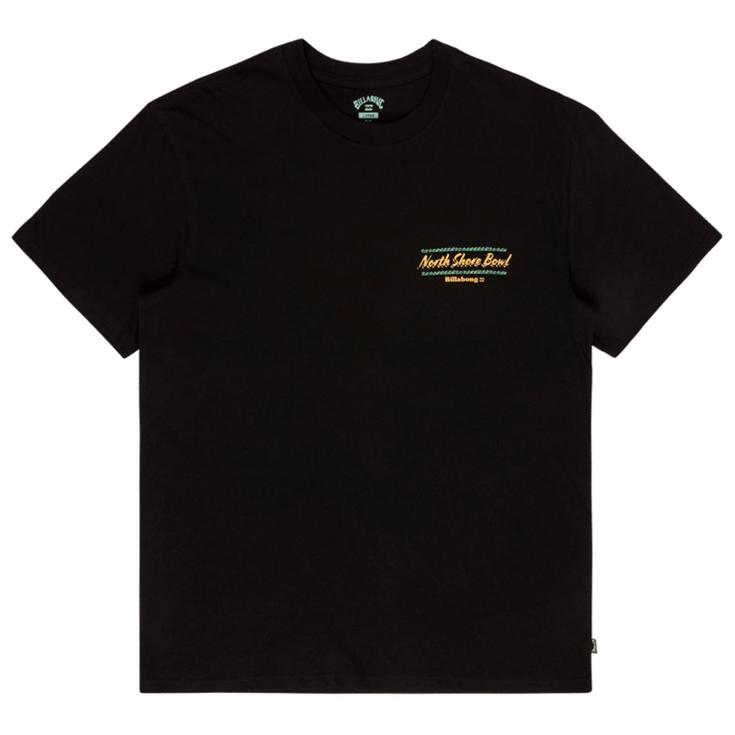Billabong Maglietta Food Court Short Sleeve Black Presentazione