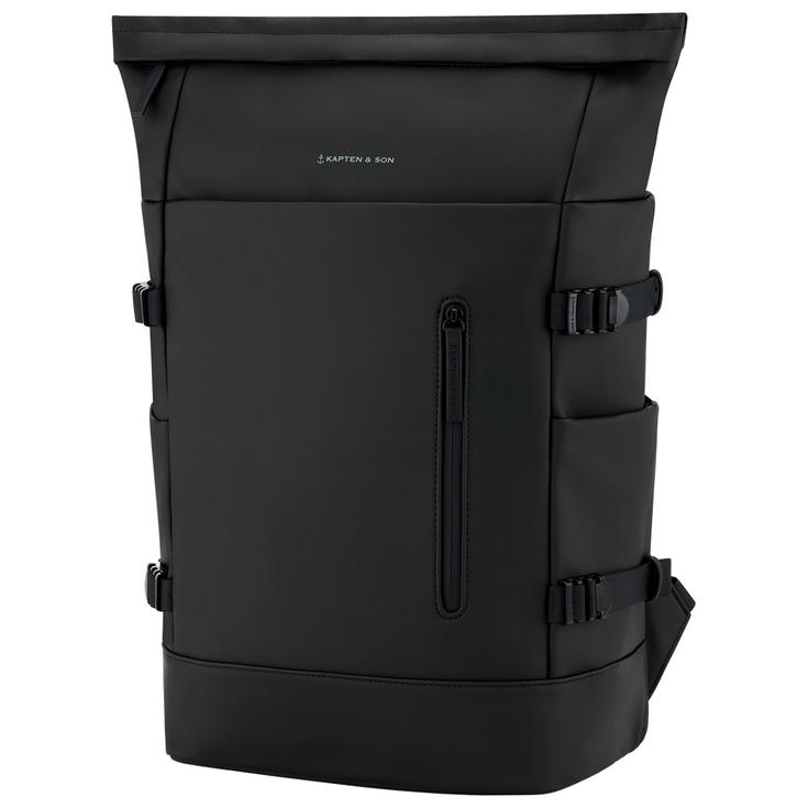 Kapten & Son Rucksack Helsinki Pro 24L All Black Präsentation