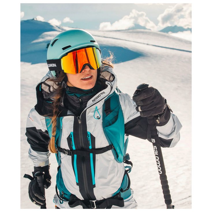 Salomon S/view Access Unisex Goggles Ski Snowboarding, Extended field of vision, Eye fatigue & glare reduction, and No more fogging, Black, One Size main image 0
