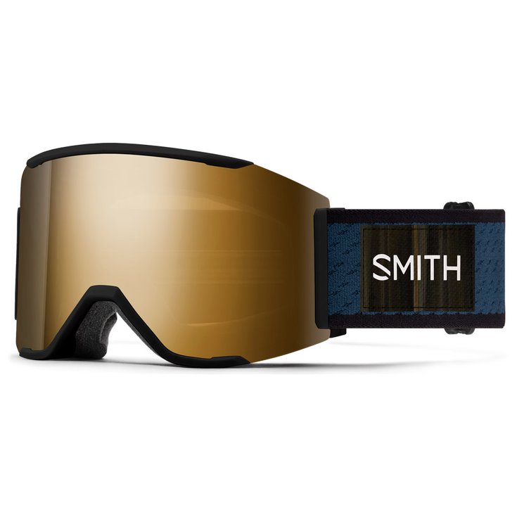 SMITH OPTICS SQUAD - Maschera Da Sci E Snowboard Con Lenti ChromaPop E Lente Aggiuntiva Trasparente