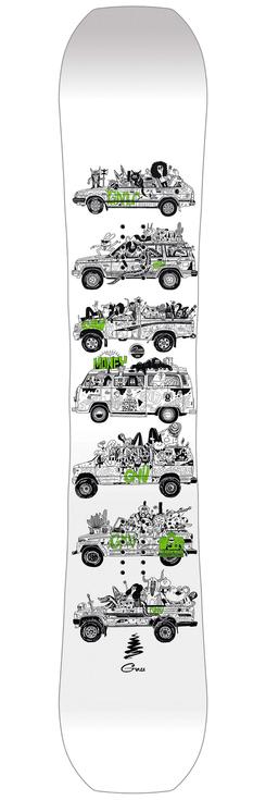 Gnu Tavola snowboard Money Presentazione