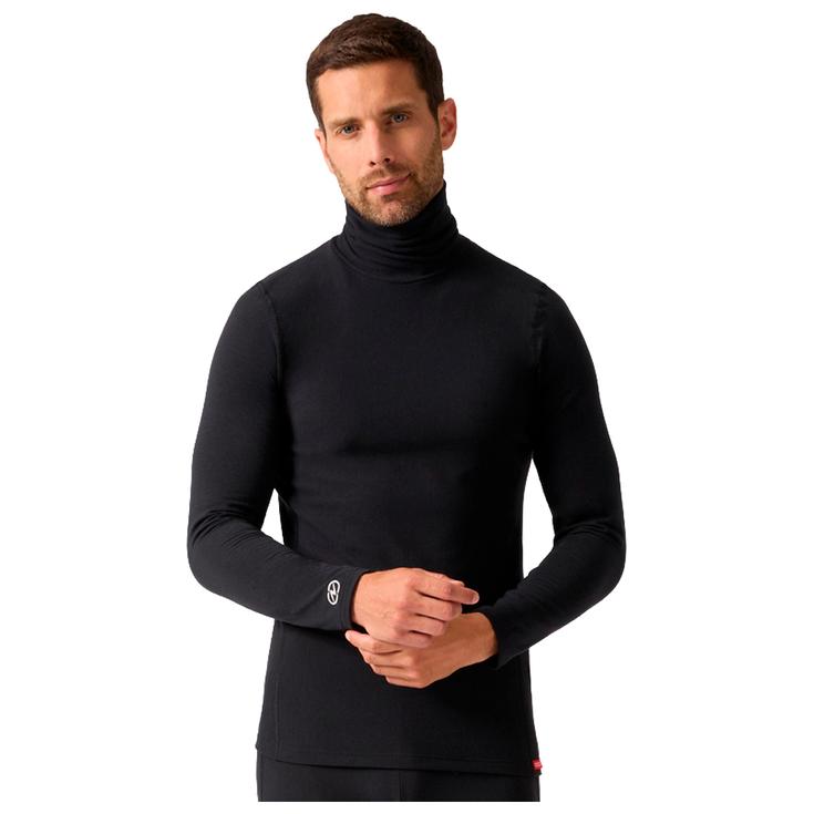 Damart Sport Technical underwear Comfort 4 Col Roulé Noir Overview