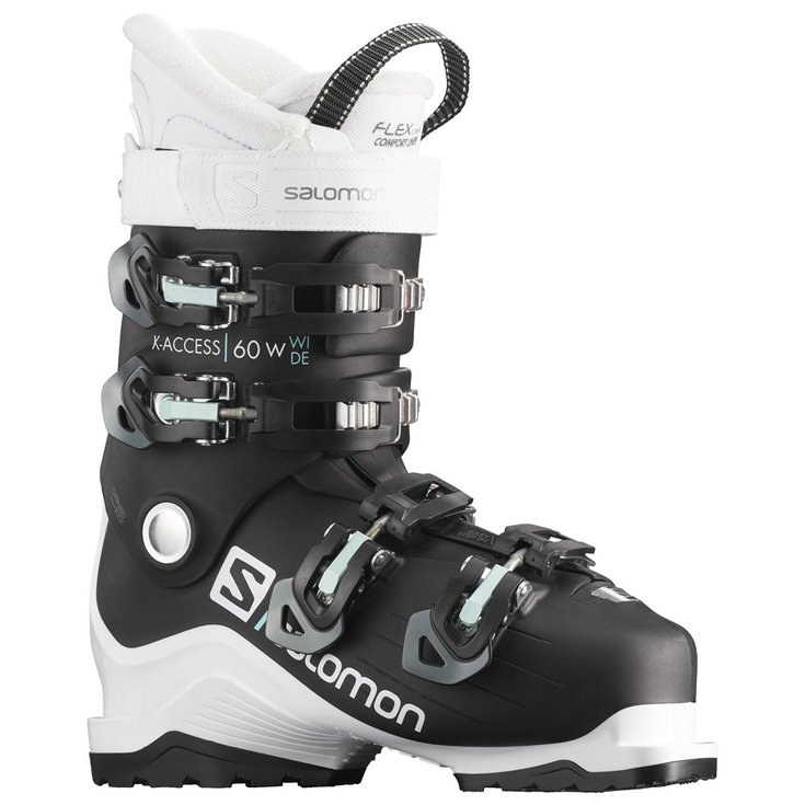 Salomon Chaussures de Ski X Access 60 W Wide Black White Présentation
