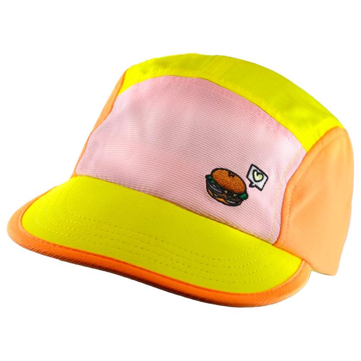 Bv Sport Berretto 5 Panel Cap Collector Des Bosses Et Des Bulles Pastel Jaune Presentazione