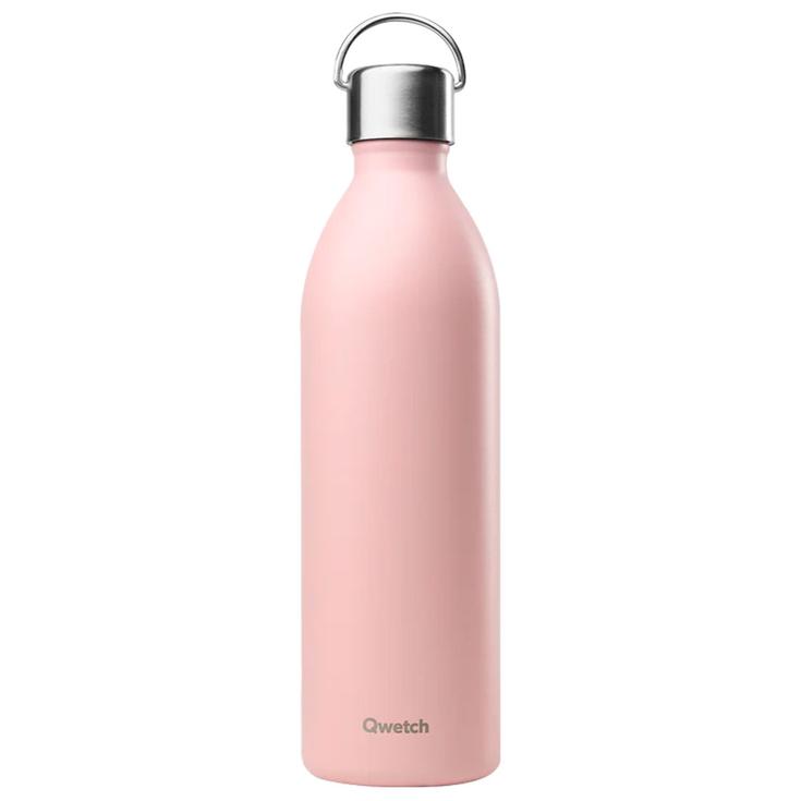 Qwetch Flask Active 1L Matt Pastel Rose Overview