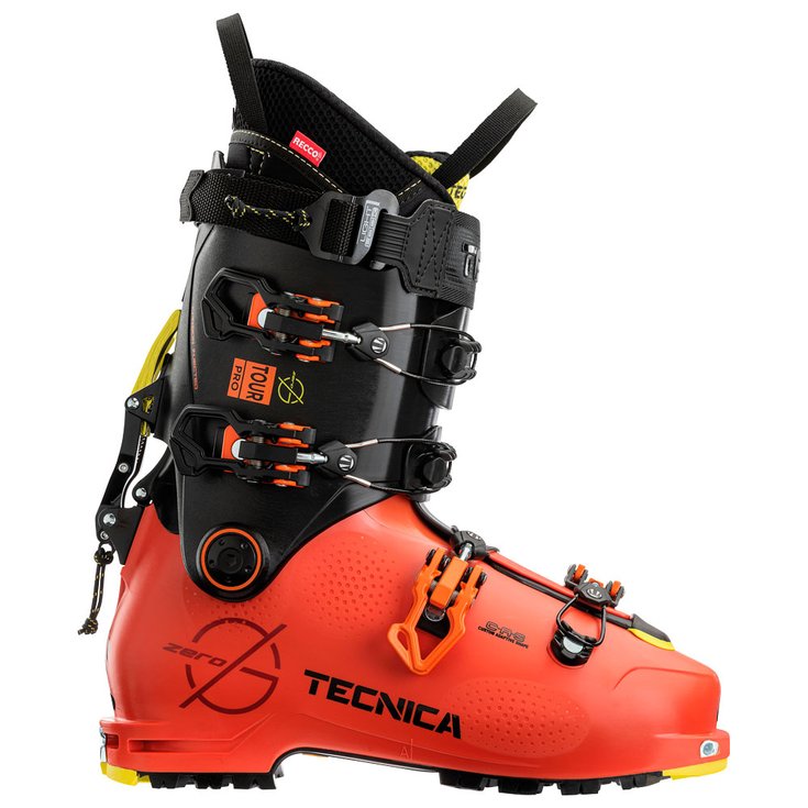 Tecnica Chaussures de Ski Randonnée Zero G Tour Pro Orange Black Présentation