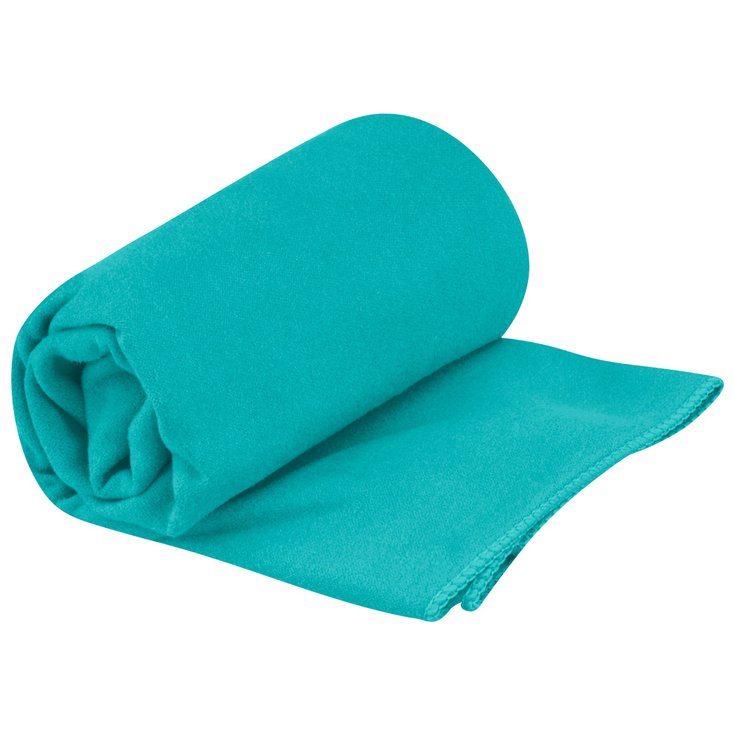 Sea To Summit Handdoek Drylite Towel Baltic Voorstelling