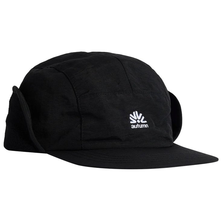 Autumn Dwr Flap Cap Black 