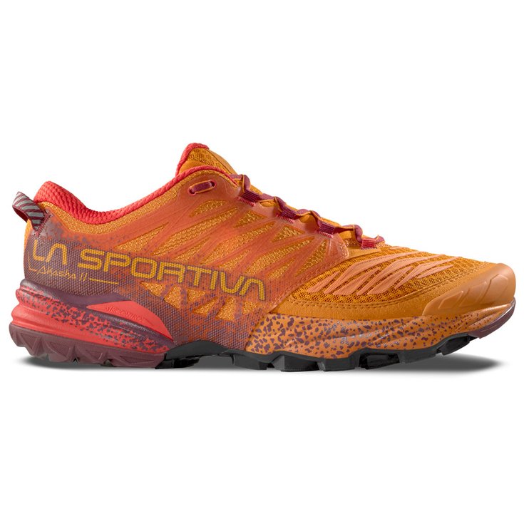 La Sportiva Chaussures de trail Akasha II Hawaiian Sun Redwood Présentation