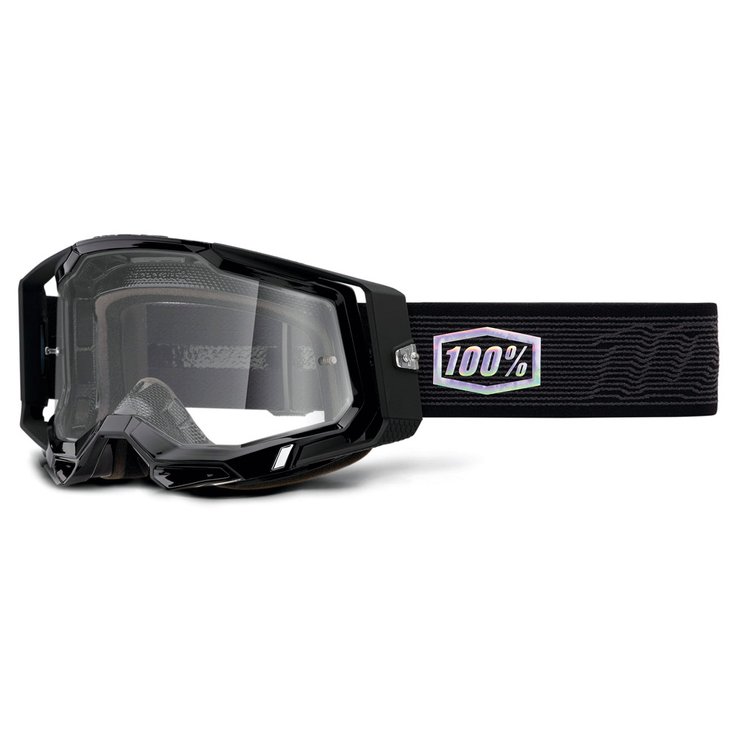 100 % Máscara MTB Racecraft 2 Topo - Clear Lens Presentación