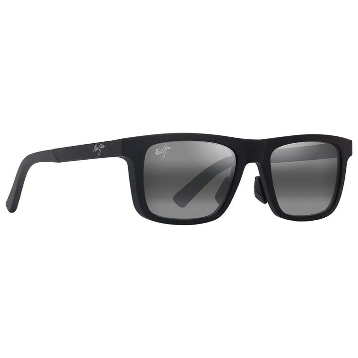 Maui Jim Sunglasses Moaka Matte Black Neutral Grey Mineral Superthin Overview