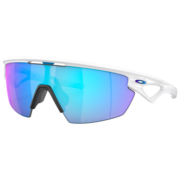 Oakley Sunglasses Sphaera Matte White Prizm Sapphire Polarized Overview