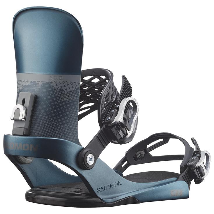 Salomon Fijaciones snowboard EDB Mediteranean Grey Presentación