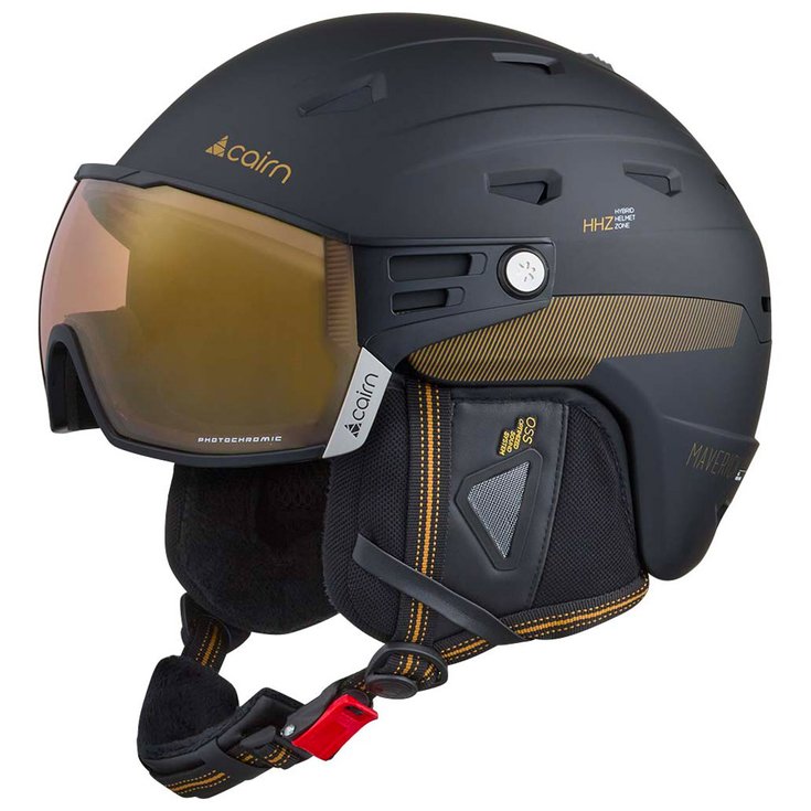 Cairn Maverick Visor Evolight Nxt Mat Black Gold 