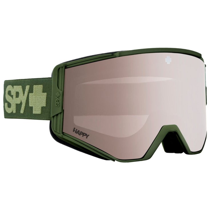 Spy Goggles Ace Monochrome Olive Happy Bronze Silver Spectra Overview