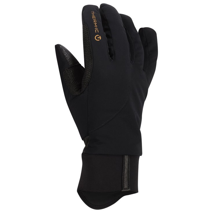 Warm black gloves top
