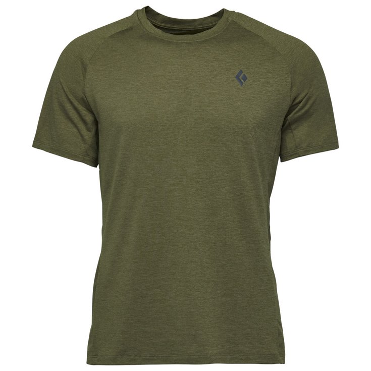 Black Diamond Tee-shirt de rando M Lightwire Tech Tee Crag Green Présentation