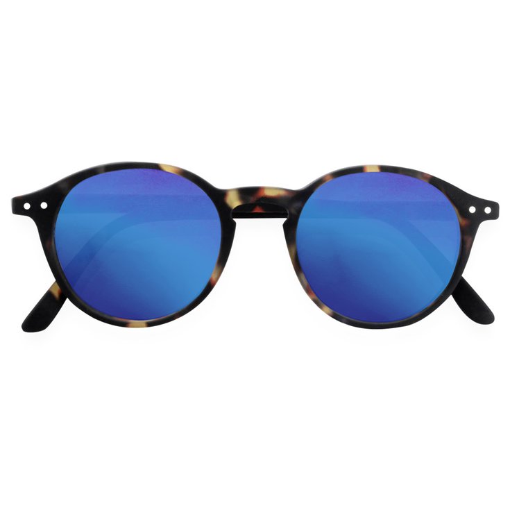 Izipizi Sunglasses D Sun Tortoise Soft Blue Mirror Lenses Cat 3 Overview
