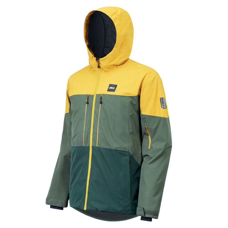 Picture Blouson Ski Object Lychen Forest Green Overview