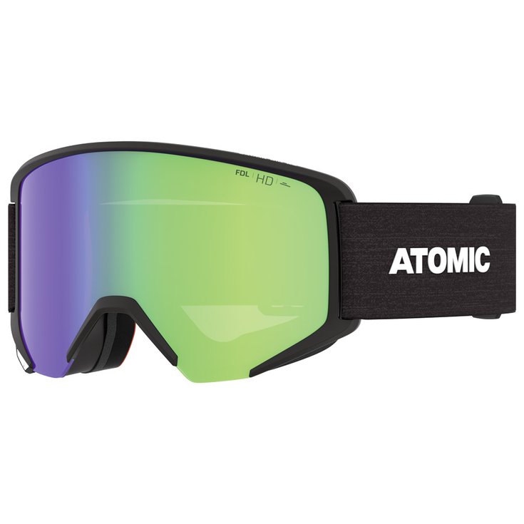 Atomic Masque de Ski Savor Big Hd Rs Black Green Hd Présentation