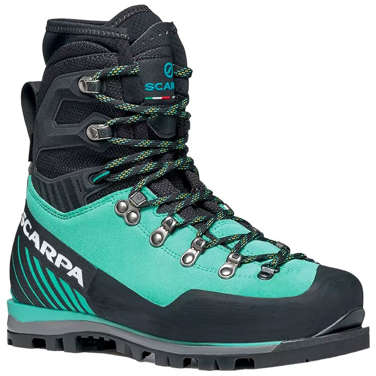Scarpa Chaussures d'alpinisme Mont Blanc Pro Gore-Tex Wmn Blue Présentation