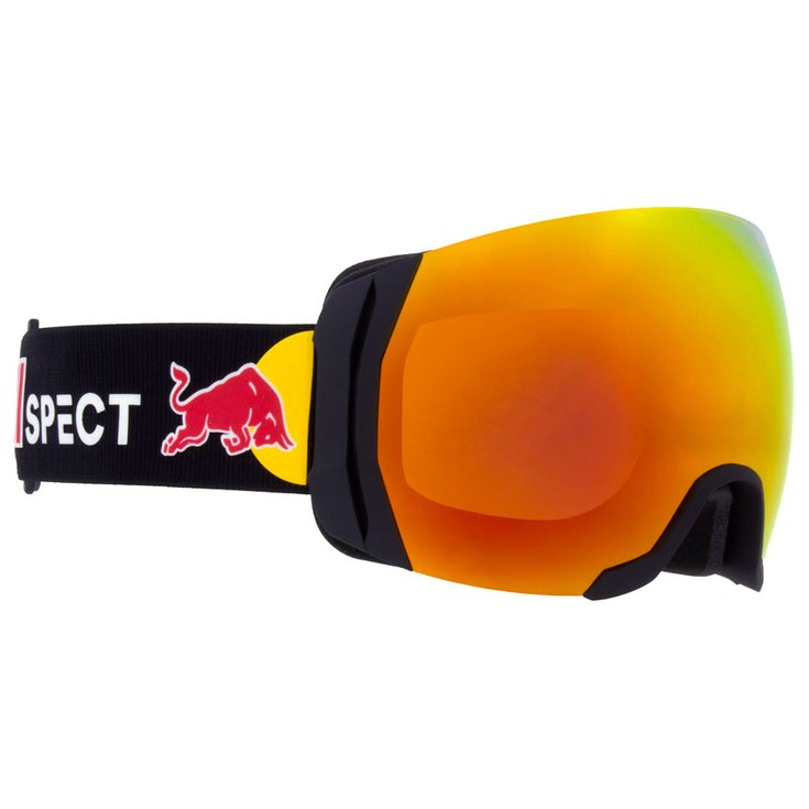 Red Bull Spect Máscaras Sight Matt Black Brown Red Mirror Presentación