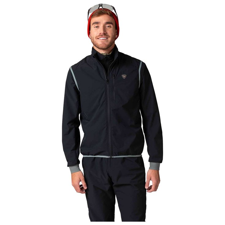 Rossignol Sleeveless jacket Active Versatile XC Vest Black Overview