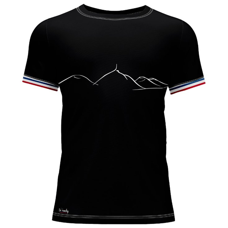 Le Colibri Frenchy Maglietta da trail L’auvergnat Noir Presentazione