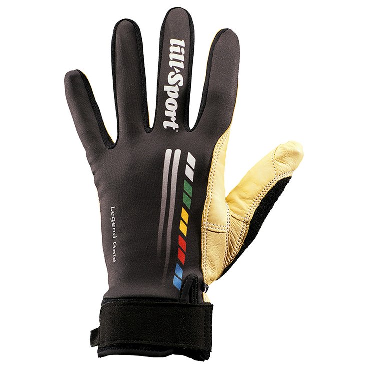 Lill Sport Handschoenen noordse ski Legend Gold Black Voorstelling