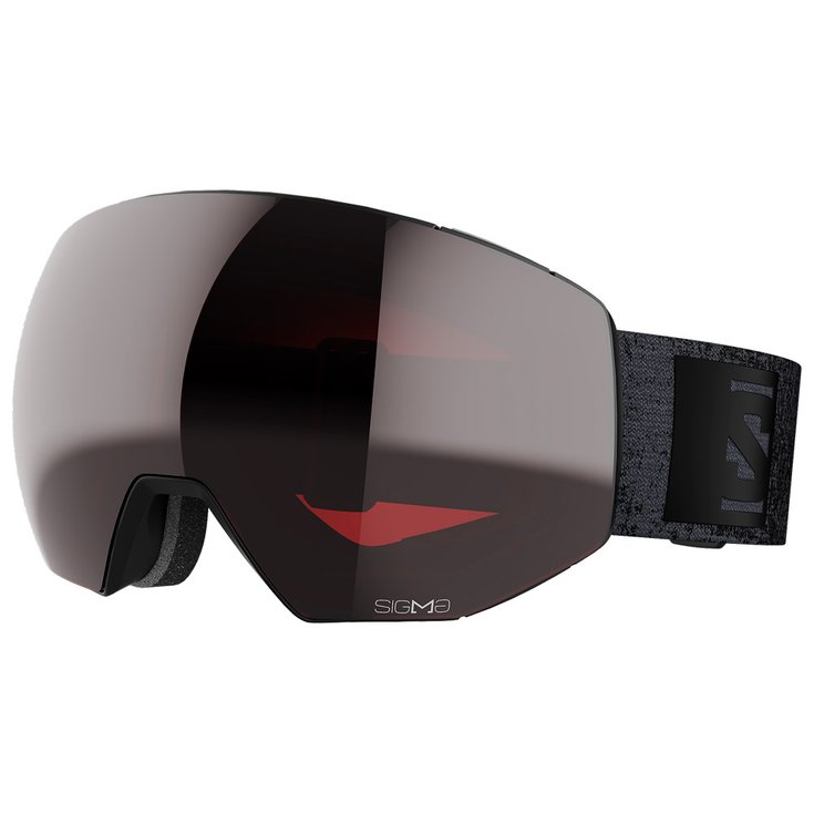 Salomon Skibrille Radium Prime Black Sigma Gun Metal + Sigma Silver Pink Präsentation