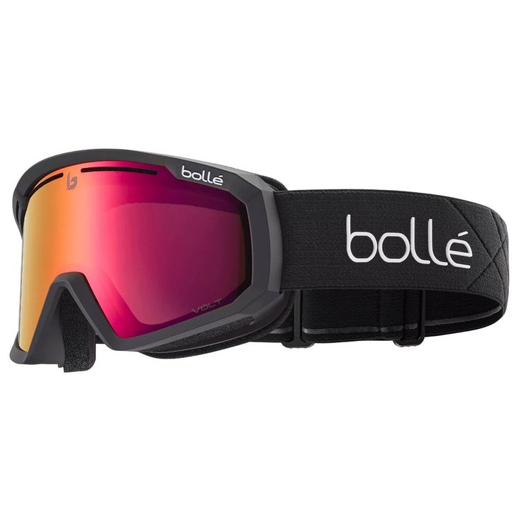 Bolle Masque de Ski Y7 Otg Black Matte - Volt Ruby Cat 2 Présentation
