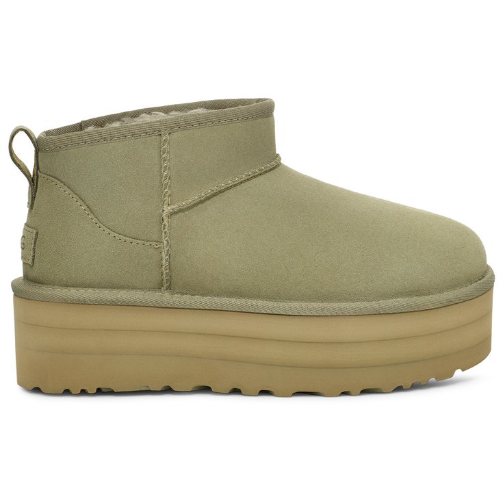 UGG Chaussures W Classic Ultra Mini Platform Shaded Clover Présentation