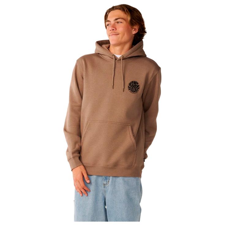 Rip Curl Sweaters Wetsuit Icon Hood Walnut Voorstelling