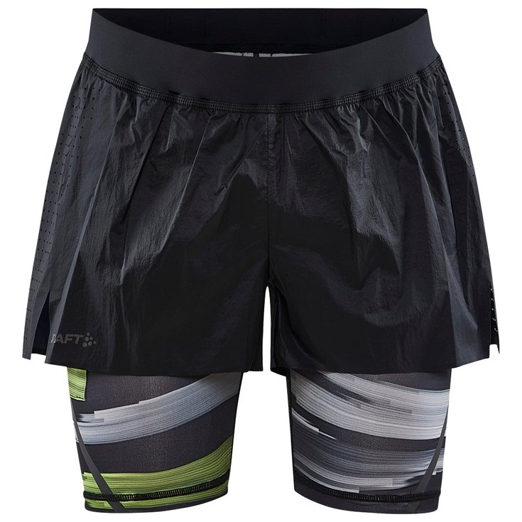 Craft Trail-Shorts CTM Distance 2In1 Shorts Multi Giallo Präsentation