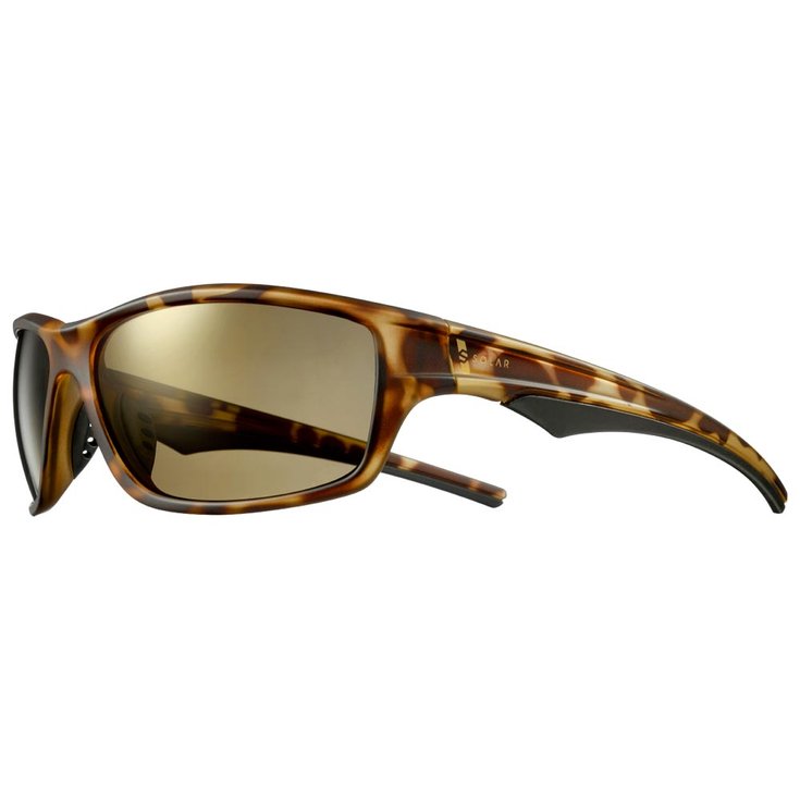 Solar Sunglasses Lennox Ecaille Brun Polarized Cat. 3 Flash Gold Overview