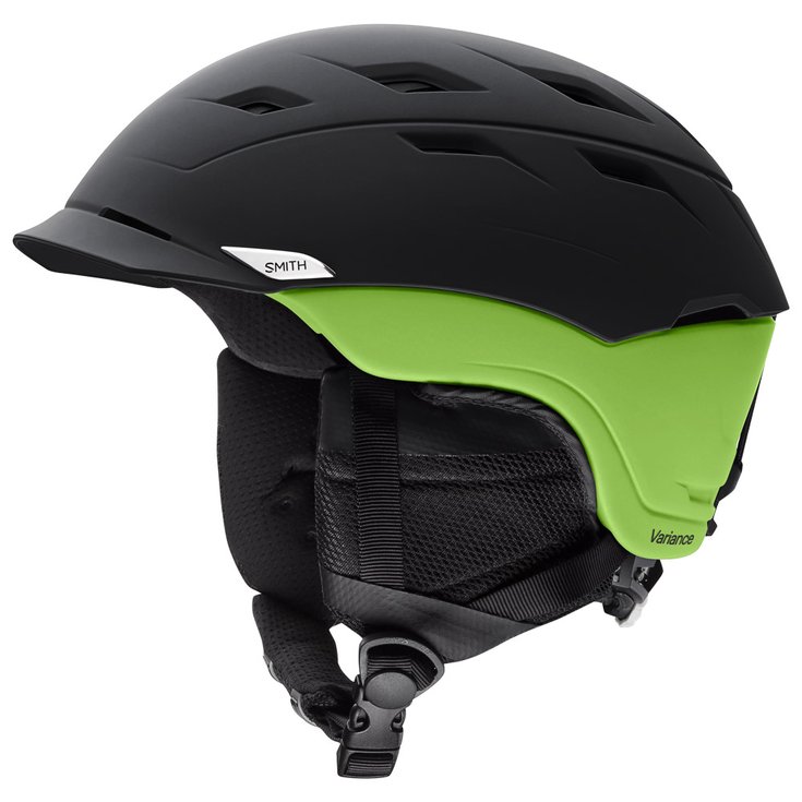 Smith Helmet Variance Matte Black Flash Overview