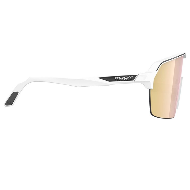 Rudy Project Spinshield Air White Matte Multilaser Gold Perfil