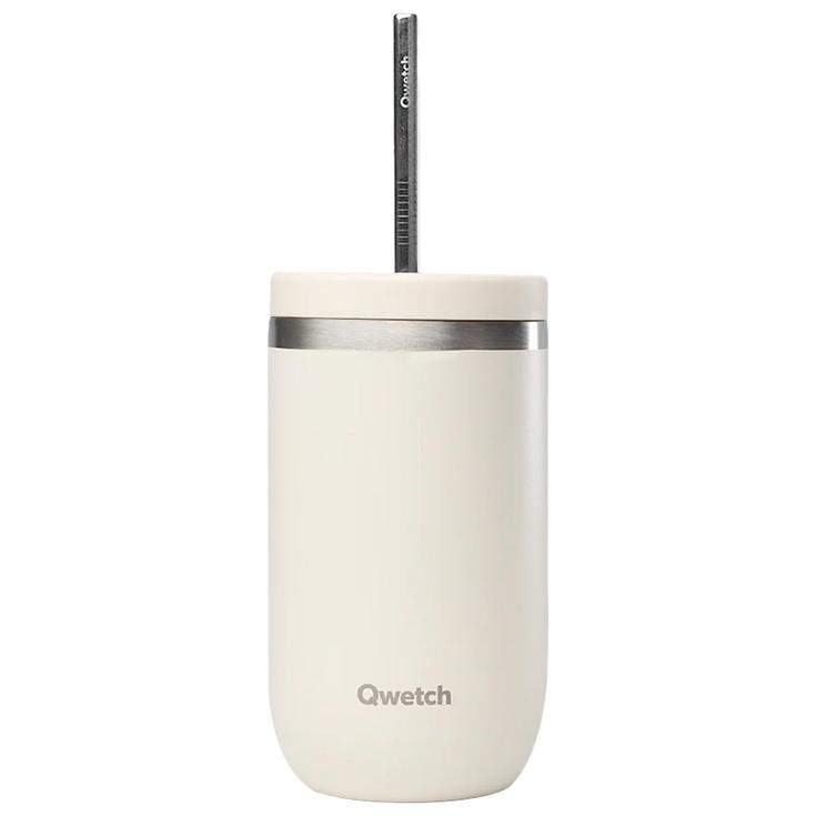 Qwetch Mug Cold Cup 470 ml Matt Sable Overview