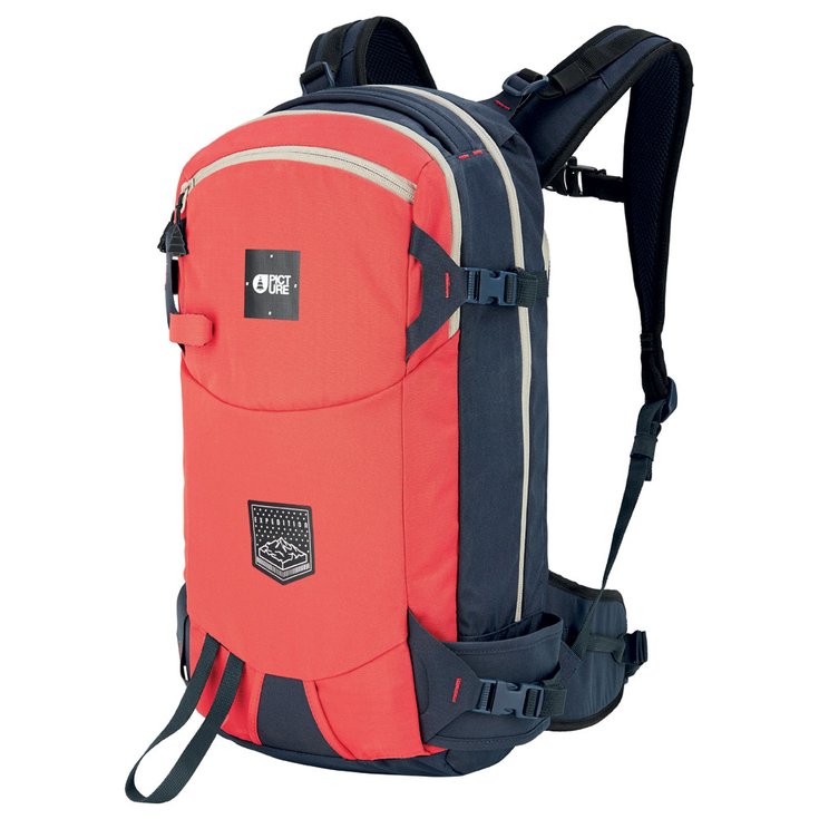 Picture Backpack Decom Backpack 24l Red Dark Blue Overview