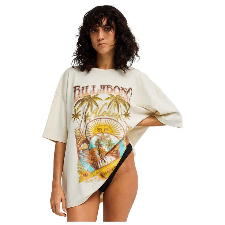 Billabong Maglietta Forever Dawn White Cap Presentazione