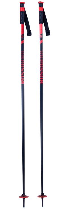 Rossignol Bastones Tactic Plus Black Red Presentación