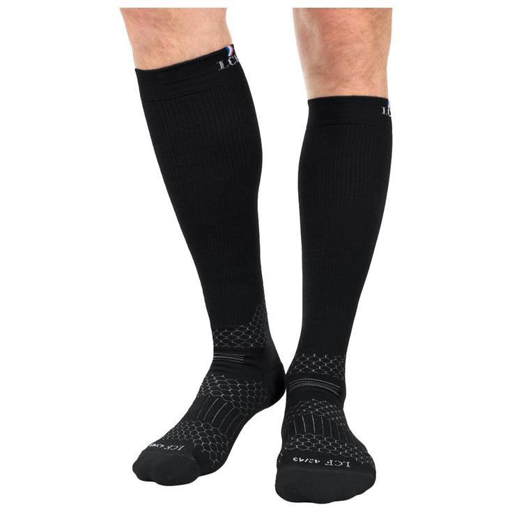 La Chaussette de France Skisokken Rockies Pro 3 Noir Voorstelling