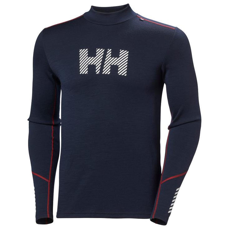Helly Hansen Technical underwear Lifa Merino Midweight Logo Navy Overview