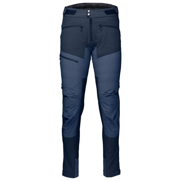 Norrona Pantalón de trekking Fjørå Flex1 M's Indigo Night/Vintage Indigo Presentación