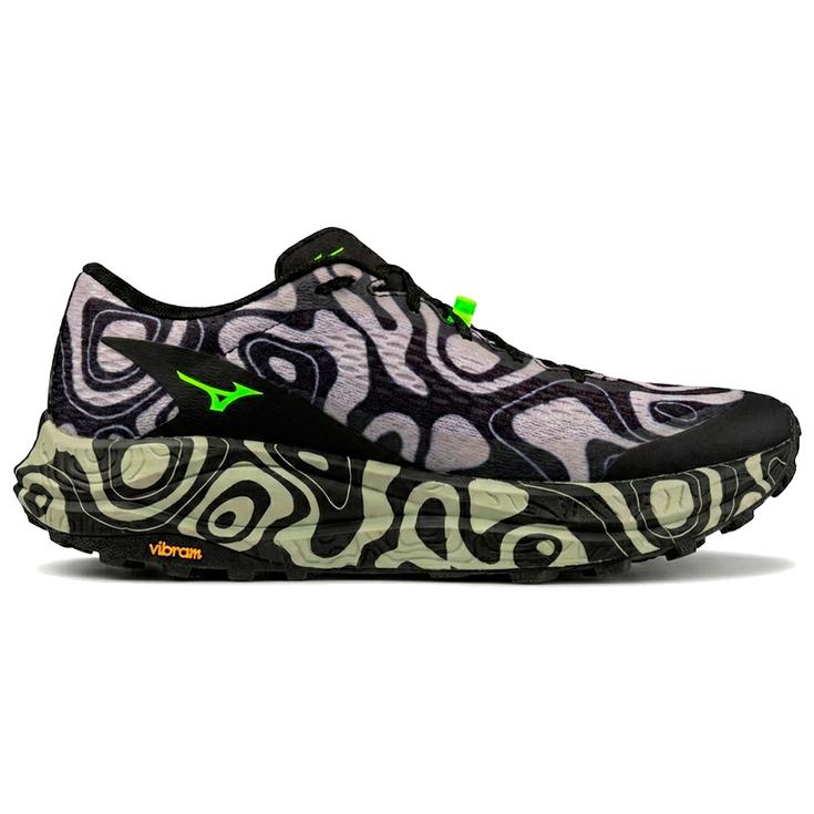 Mizuno Chaussures de trail Neo Accera Blue Lightning Yellow Black Présentation