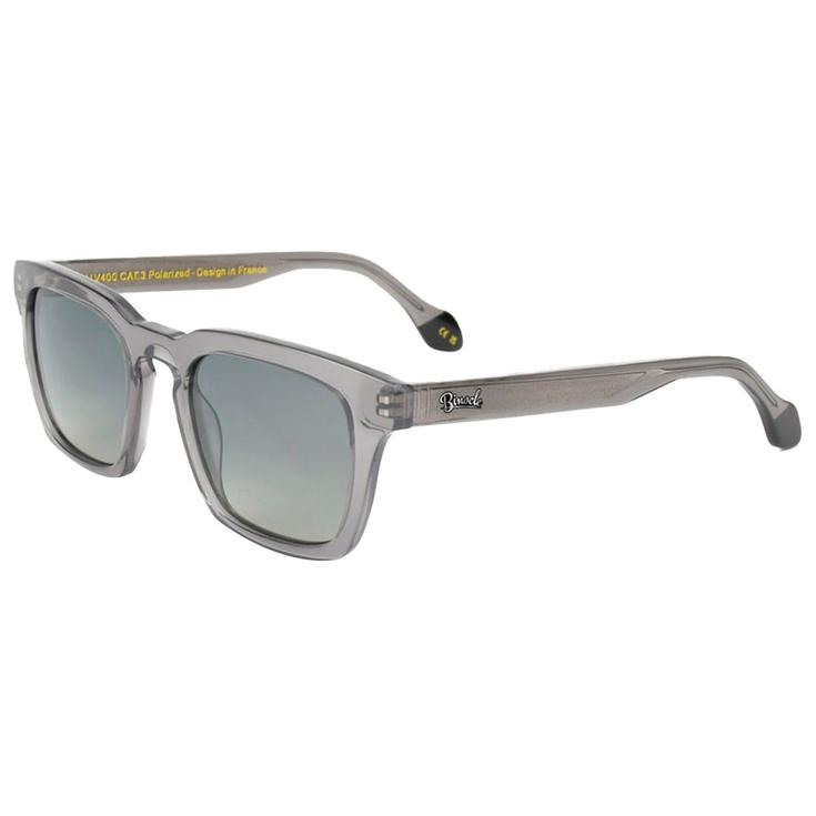 Binocle Eyewear Sunglasses Matt Shiny Grey Gradient Grey Polarized Overview